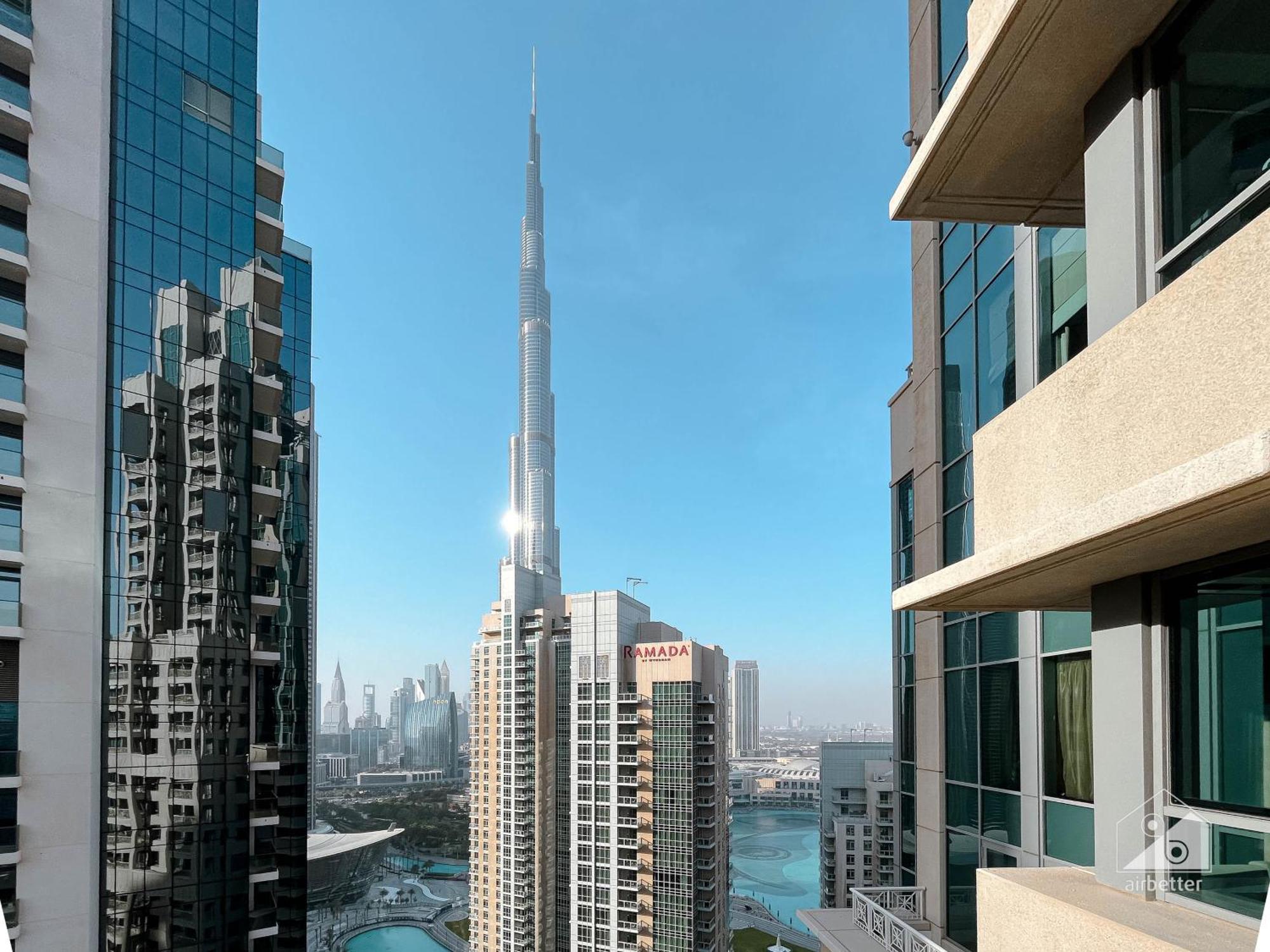 New! Luxury 3Bedroom With Spectacular Burj Views Downtown Dubaï Extérieur photo