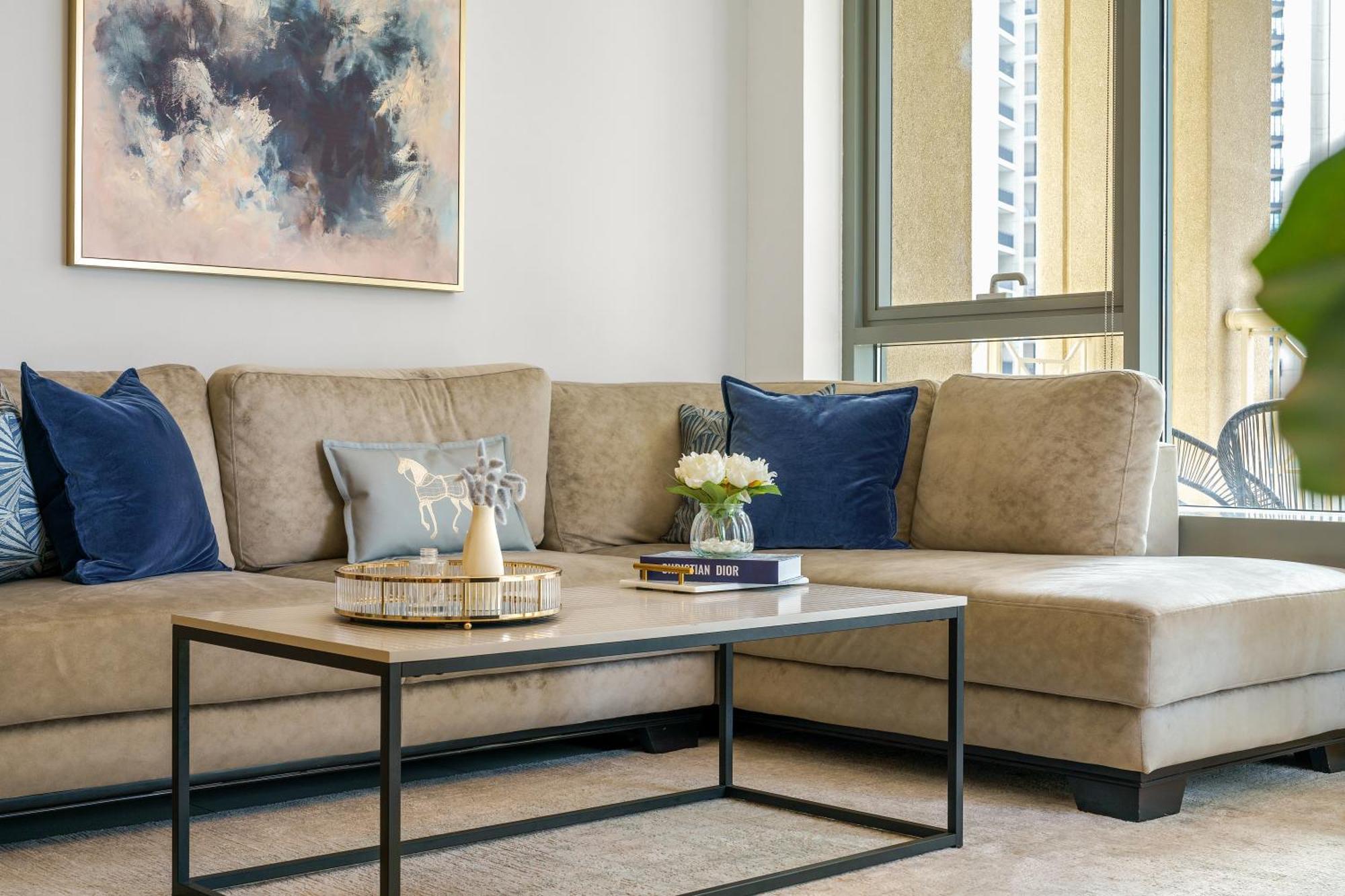 New! Luxury 3Bedroom With Spectacular Burj Views Downtown Dubaï Extérieur photo